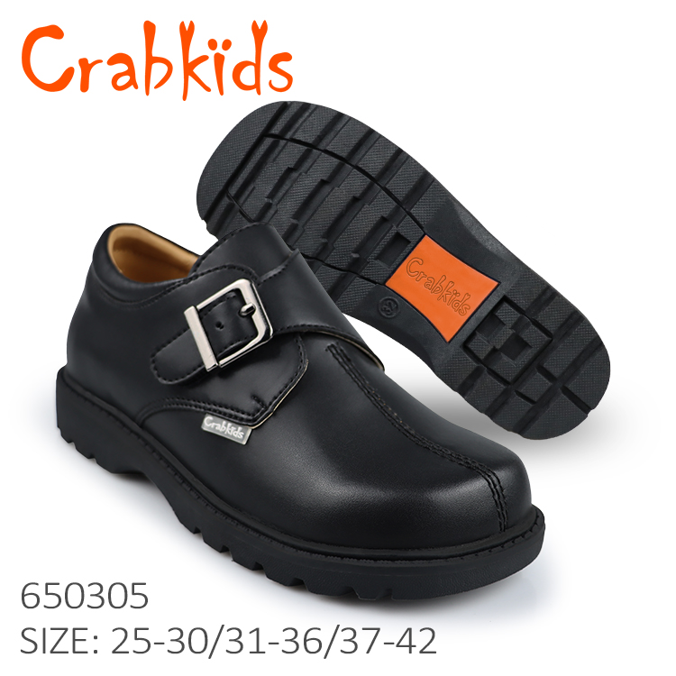 650305 Crabkids Black School Shoes – Crabkids