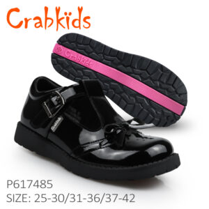 P617485 Girls Dress Shoes Girls Black School Shoes